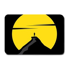 Man Mountain Moon Yellow Sky Plate Mats