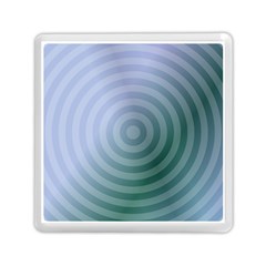 Teal Background Concentric Memory Card Reader (square)  by Nexatart