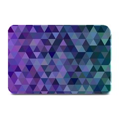 Triangle Tile Mosaic Pattern Plate Mats by Nexatart