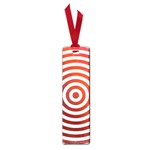 Concentric Red Rings Background Small Book Marks Front