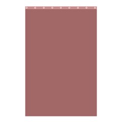 Blush Gold Coppery Pink Solid Color Shower Curtain 48  X 72  (small)  by PodArtist