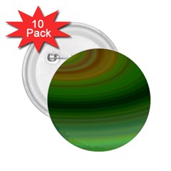 Green Background Elliptical 2.25  Buttons (10 pack) 