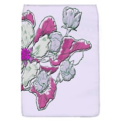 Bouquet Flowers Plant Purple Flap Covers (l) 