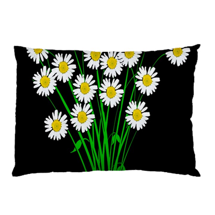 Bouquet Geese Flower Plant Blossom Pillow Case (Two Sides)