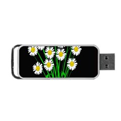 Bouquet Geese Flower Plant Blossom Portable Usb Flash (two Sides)