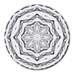 Mandala Pattern Floral Round Mousepads