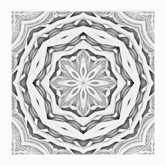 Mandala Pattern Floral Medium Glasses Cloth (2-side) by Nexatart