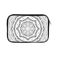 Mandala Pattern Floral Apple Ipad Mini Zipper Cases by Nexatart