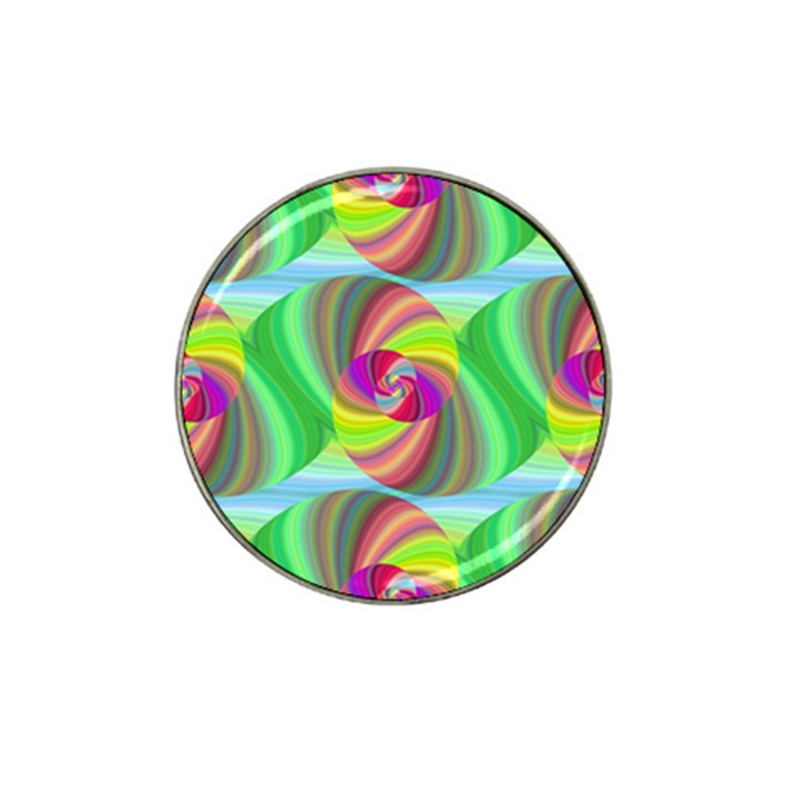 Seamless Pattern Twirl Spiral Hat Clip Ball Marker