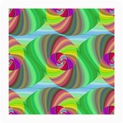 Seamless Pattern Twirl Spiral Medium Glasses Cloth (2-side) by Nexatart