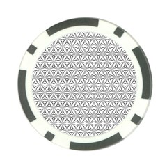 Seamless Pattern Monochrome Repeat Poker Chip Card Guard