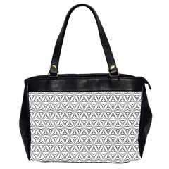 Seamless Pattern Monochrome Repeat Office Handbags (2 Sides)  by Nexatart