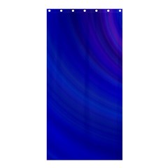 Blue Background Abstract Blue Shower Curtain 36  X 72  (stall)  by Nexatart