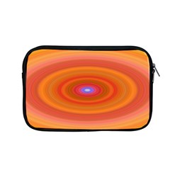 Ellipse Background Orange Oval Apple Macbook Pro 13  Zipper Case by Nexatart