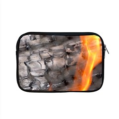 Fireplace Flame Burn Firewood Apple Macbook Pro 15  Zipper Case by Nexatart