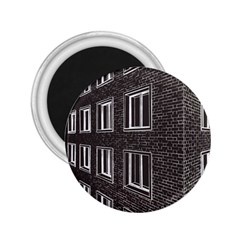 Graphics House Brick Brick Wall 2 25  Magnets by Nexatart