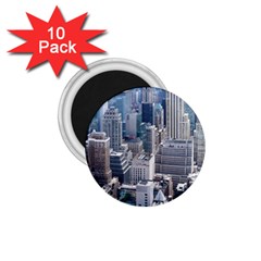Manhattan New York City 1 75  Magnets (10 Pack)  by Nexatart