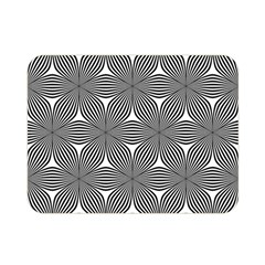 Seamless Weave Ribbon Hexagonal Double Sided Flano Blanket (mini)  by Nexatart