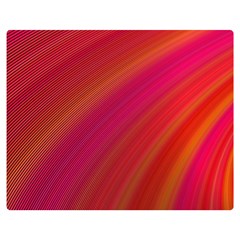 Abstract Red Background Fractal Double Sided Flano Blanket (medium) 