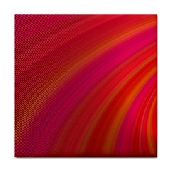 Abstract Red Background Fractal Face Towel by Nexatart