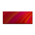 Abstract Red Background Fractal Cosmetic Storage Cases Front