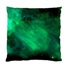 Green Space All Universe Cosmos Galaxy Standard Cushion Case (one Side) by Nexatart