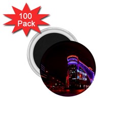 Moscow Night Lights Evening City 1 75  Magnets (100 Pack)  by Nexatart