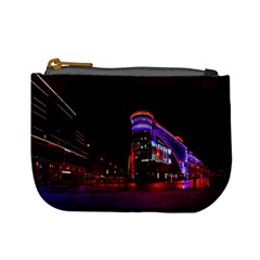 Moscow Night Lights Evening City Mini Coin Purses by Nexatart