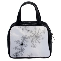 Mandelbrot Apple Males Mathematics Classic Handbags (2 Sides) by Nexatart