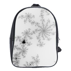 Mandelbrot Apple Males Mathematics School Bag (large) by Nexatart