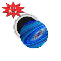 Oval Ellipse Fractal Galaxy 1.75  Magnets (100 pack) 