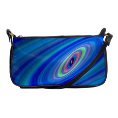 Oval Ellipse Fractal Galaxy Shoulder Clutch Bags