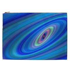 Oval Ellipse Fractal Galaxy Cosmetic Bag (XXL) 