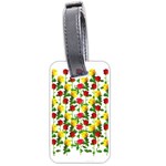 Rose Pattern Roses Background Image Luggage Tags (One Side)  Front