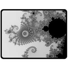 Apple Males Mandelbrot Abstract Fleece Blanket (large)  by Nexatart