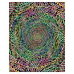 Spiral Spin Background Artwork Drawstring Bag (small) by Nexatart