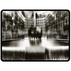 Black And White Hdr Spreebogen Double Sided Fleece Blanket (large)  by Nexatart