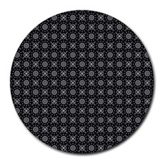 Kaleidoscope Seamless Pattern Round Mousepads by Nexatart