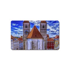 Steeple Church Building Sky Great Magnet (name Card) by Nexatart