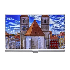 Steeple Church Building Sky Great Business Card Holders by Nexatart
