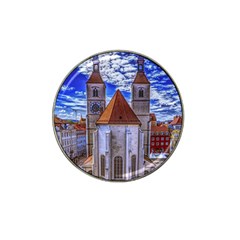 Steeple Church Building Sky Great Hat Clip Ball Marker by Nexatart