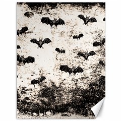 Vintage Halloween Bat pattern Canvas 36  x 48  