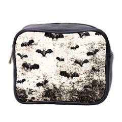 Vintage Halloween Bat pattern Mini Toiletries Bag 2-Side