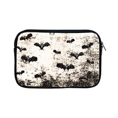 Vintage Halloween Bat Pattern Apple Ipad Mini Zipper Cases by Valentinaart