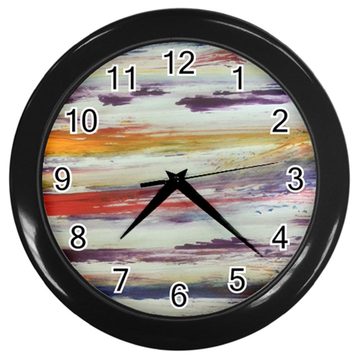 Imagesart Li Photo 27 06 2017, 8 10 22 Am Cara Azul Wall Clocks (Black)