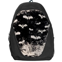 Vintage Halloween Bat pattern Backpack Bag