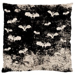 Vintage Halloween Bat pattern Large Flano Cushion Case (One Side)