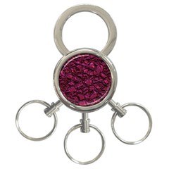 Jagged Stone 2a 3-Ring Key Chains