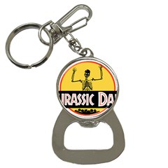 Jurassic Dad Dinosaur Skeleton Funny Birthday Gift Button Necklaces by PodArtist