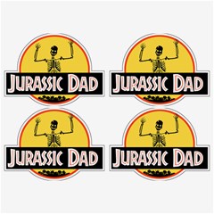 Jurassic Dad Dinosaur Skeleton Funny Birthday Gift Belt Buckles